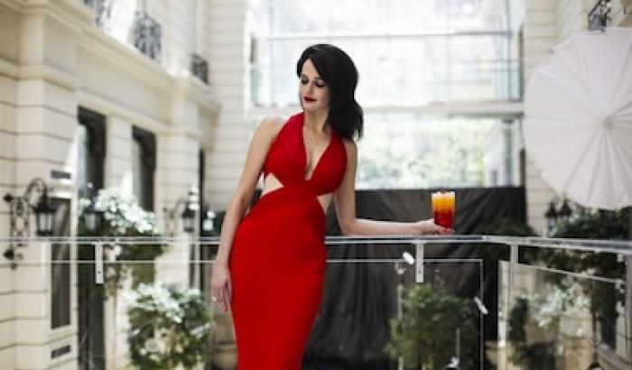 Eva Green in posa per Campari