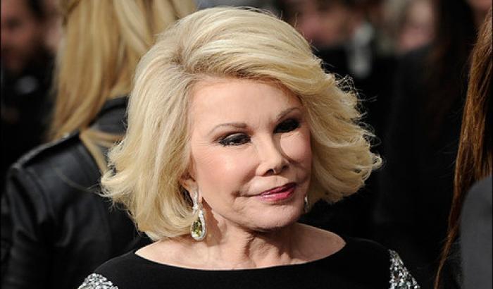 Joan Rivers muore una leggenda della tv Usa