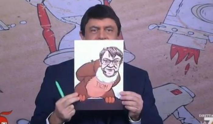 Crozza: Renzi rovinato dalle cattive compagnie di Berlusconi e Verdini