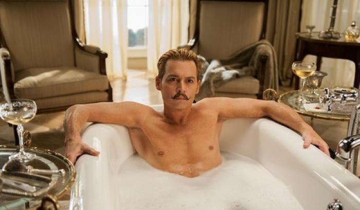 Johnny Depp sbarca al festival di Berlino con Mortdecai