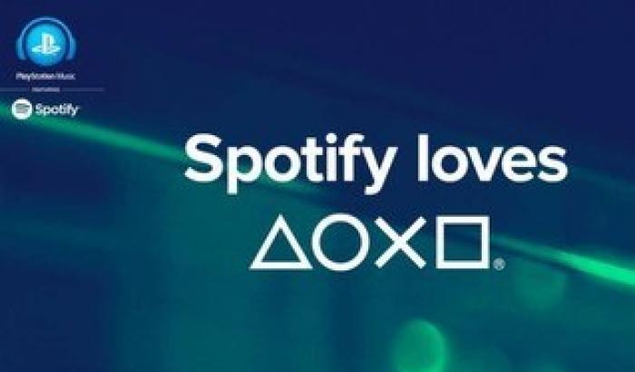 Sony, accordo con Spotify per la musica sulla Playstation