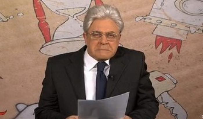 Crozza: i democristiani sono come i rotoloni Regina, non finiscono mai