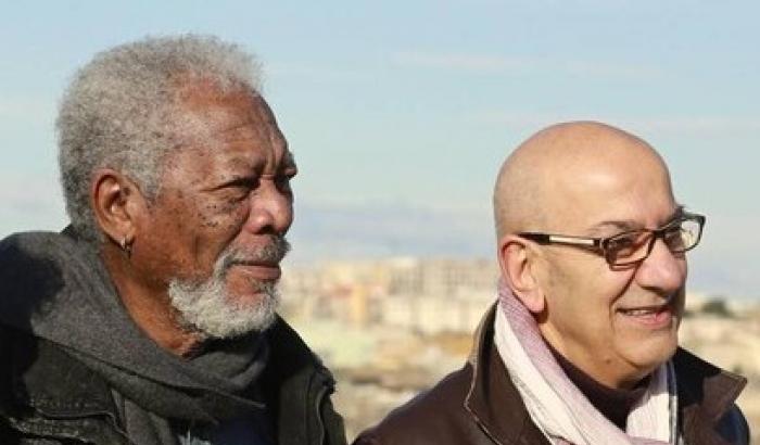 Morgan Freeman a Matera: città magica