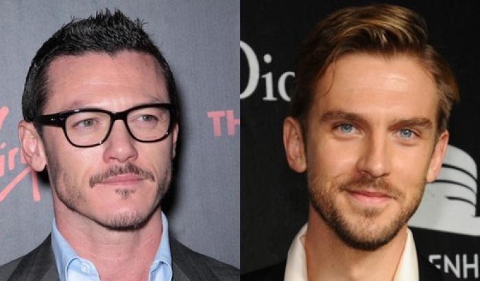 Luke Evans e Dan Stevens in La Bella e la Bestia