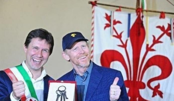 Nardella a Ron Howard: ecco le chiavi di Firenze