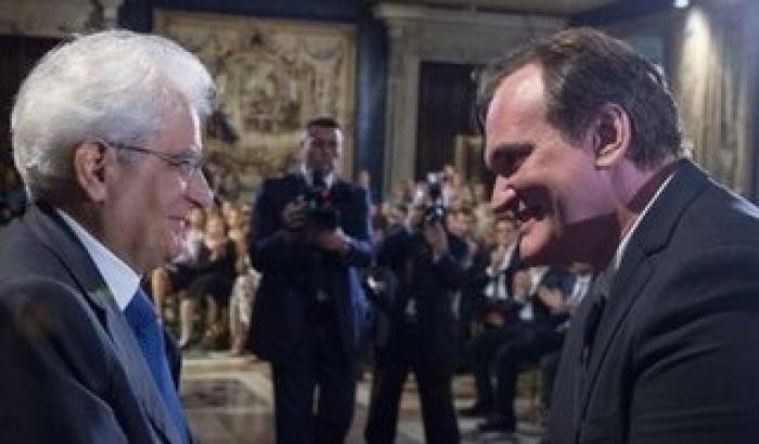 Il cinefilo Mattarella a Tarantino: per la crisi non basta Mr. Wolf