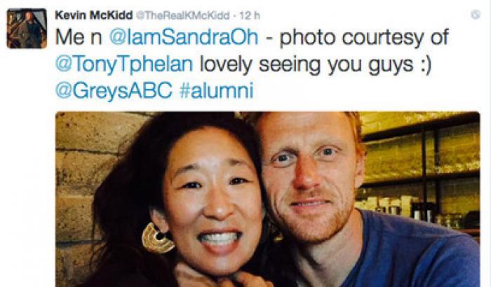 Aria di ritorni sul nuovo set di Grey's Anatomy