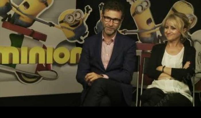 Fabio Fazio e Luciana Littizzetto doppiatori in 'Minions'