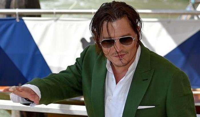 Venezia 72, Johnny Depp ai fan: grazie