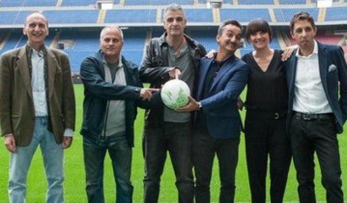 Capitan Savino presenta il nuovo team di Quelli che il calcio