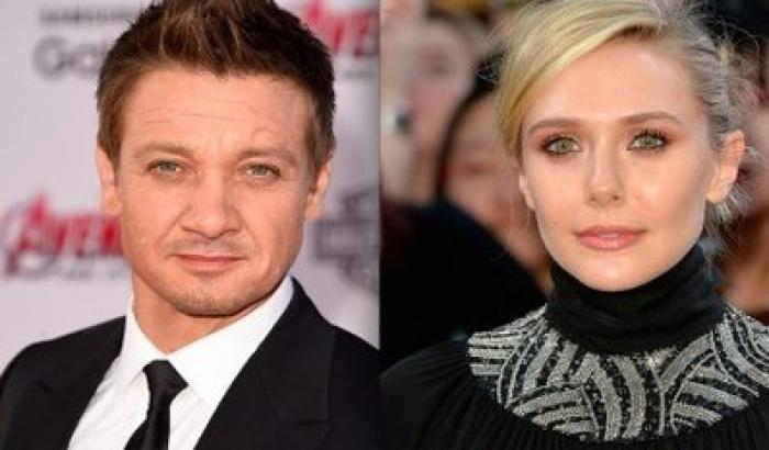 Jeremy Renner ed Elizabeth Olsen insieme in Wind River