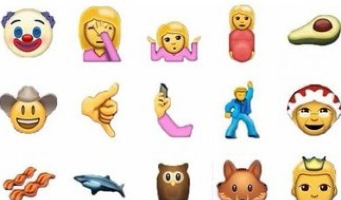 Arrivano 74 nuove Emoticon: dalla donna incinta al bacon