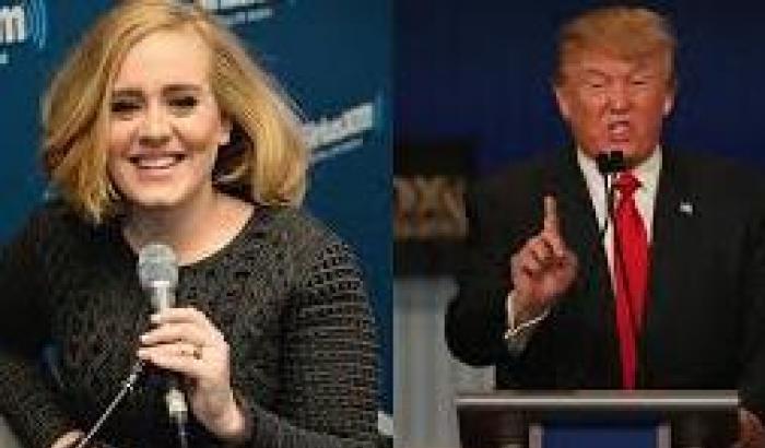 Adele vieta a Trump di utilizzare le sue hit