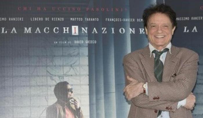 La macchinazione, Massimo Ranieri: che paura interpretare Pasolini