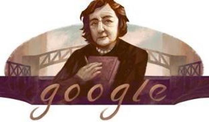 Il doodle omaggio ad Alda Merini, poetessa dei Navigli