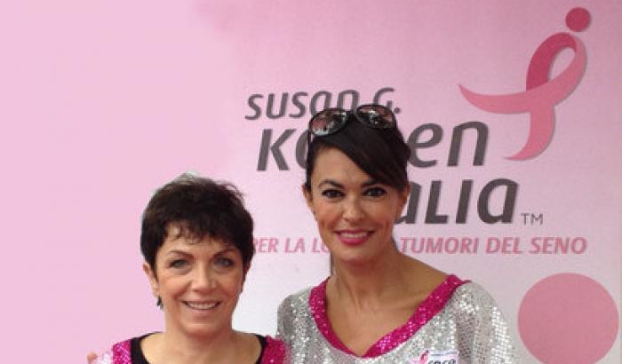 Maria Grazia Cucinotta madrina della 17a race for the cure