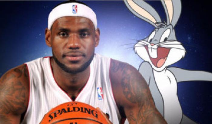 Space Jam 2, LeBron James con Bugs Bunny