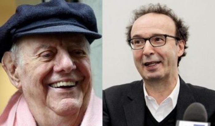 Benigni scansa Dario Fo: a lui non si risponde, è come la mamma