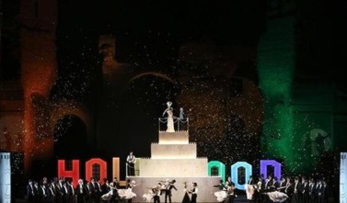 Alle Terme di Caracalla Il Barbiere di Siviglia in stile hollywoodiano