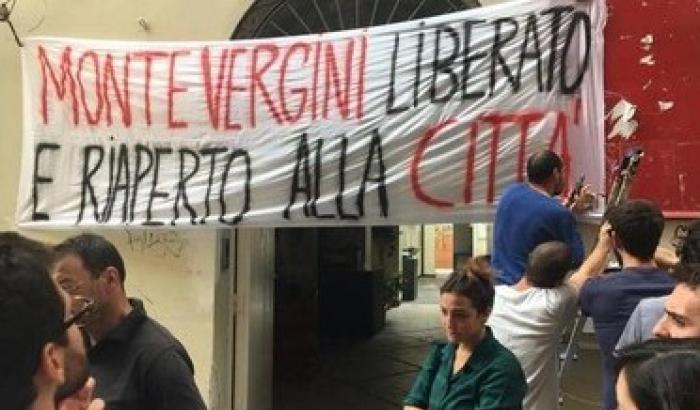 I giovani occupano il Montevergini: riaperto e restituito alla città