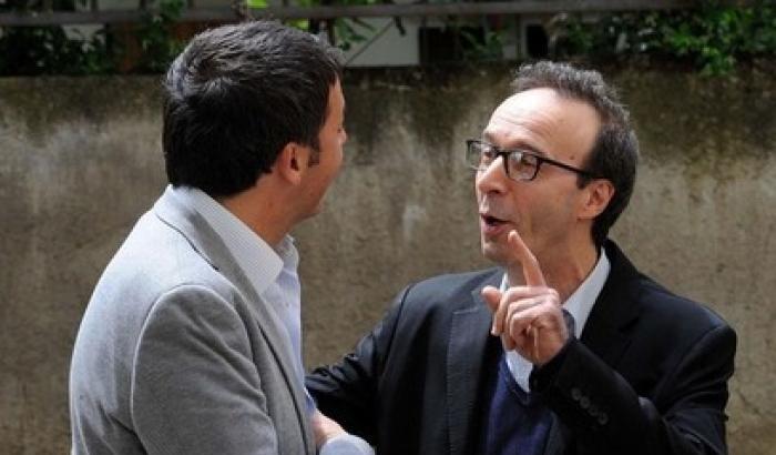 Benigni: "Io probabilmente rimango alla Casa Bianca"