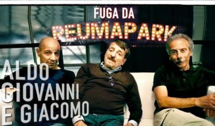 A Natale '"Fuga da Reuma Park": il nuovo film di Aldo Giovanni e Giacomo