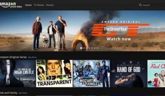 Da oggi Amazon Prime Video è disponibile anche in Italia