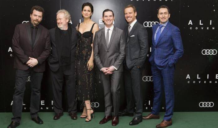 Le foto della première mondiale a Londra di Alien Covenant