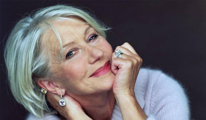 Helen Mirren a sorpresa a Scorrano: "Sono una contadina salentina che coltiva melograni"