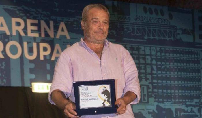 Claudio Amendola e gli altri italiani premiati a L'Isola del Cinema