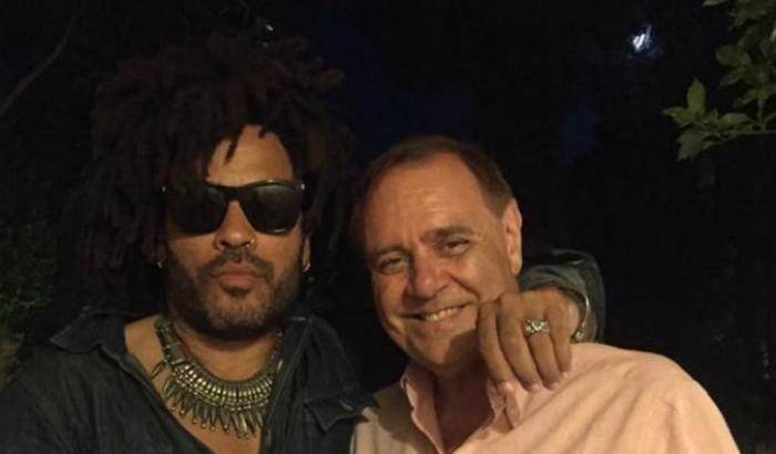 Kravitz e Mastella insieme: una inedita coppia rock fa impazzire i social