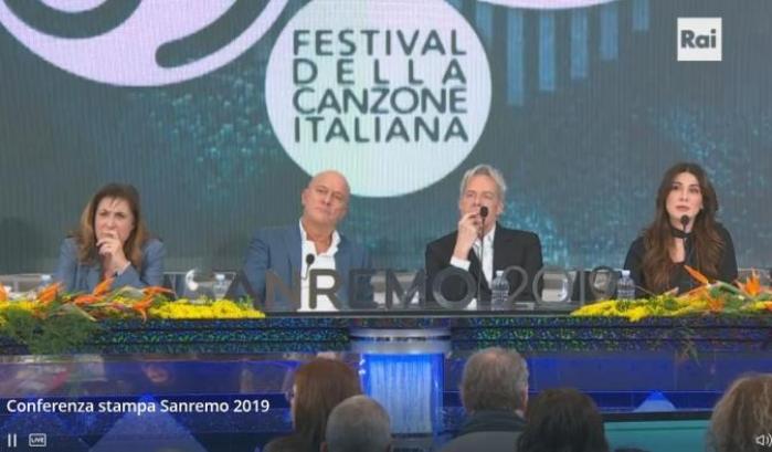 Bisio e Baglioni: "Sanremo senza politica? Avere la voce dei giovani è politica"