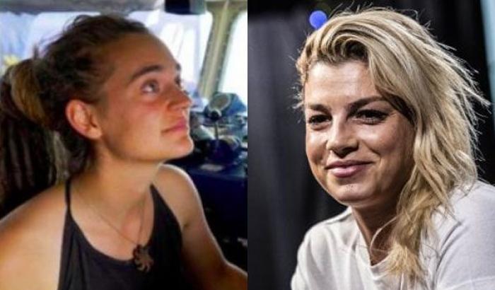 Anche Emma sta con Carola e gli odiatori xenofobi la insultano