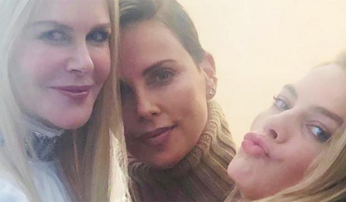 Charlize Theron: “Ho una relazione con la Kidman e Margot Robbie”