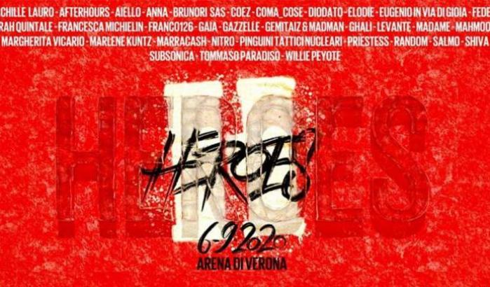 “Heroes”: 44 cantanti in un concertone streaming per i lavoratori dello spettacolo