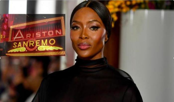 Naomi Campbell co-conduttrice di Sanremo “per i diritti civili contro il razzismo”