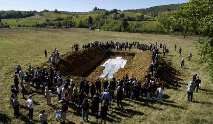 L’artista JR e Alice Rohrwacher celebrano la civiltà contadina