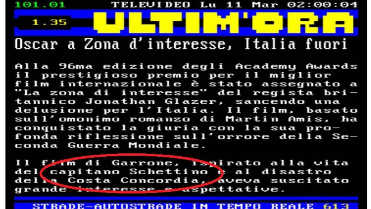 Apparizione notturna: il Televideo Rai si beve l'AI e prende una gran sbornia