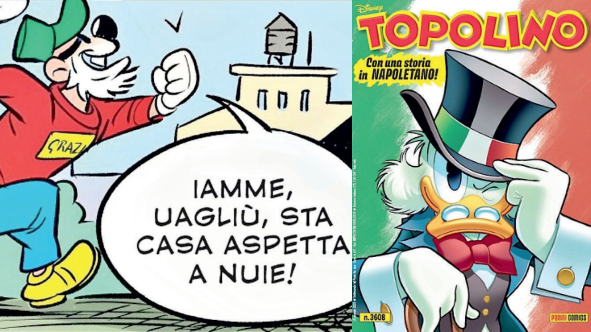 Per la prima volta Topolino parla in dialetto