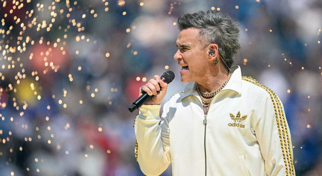 Robbie WIlliams al Nereo Rocco di Trieste