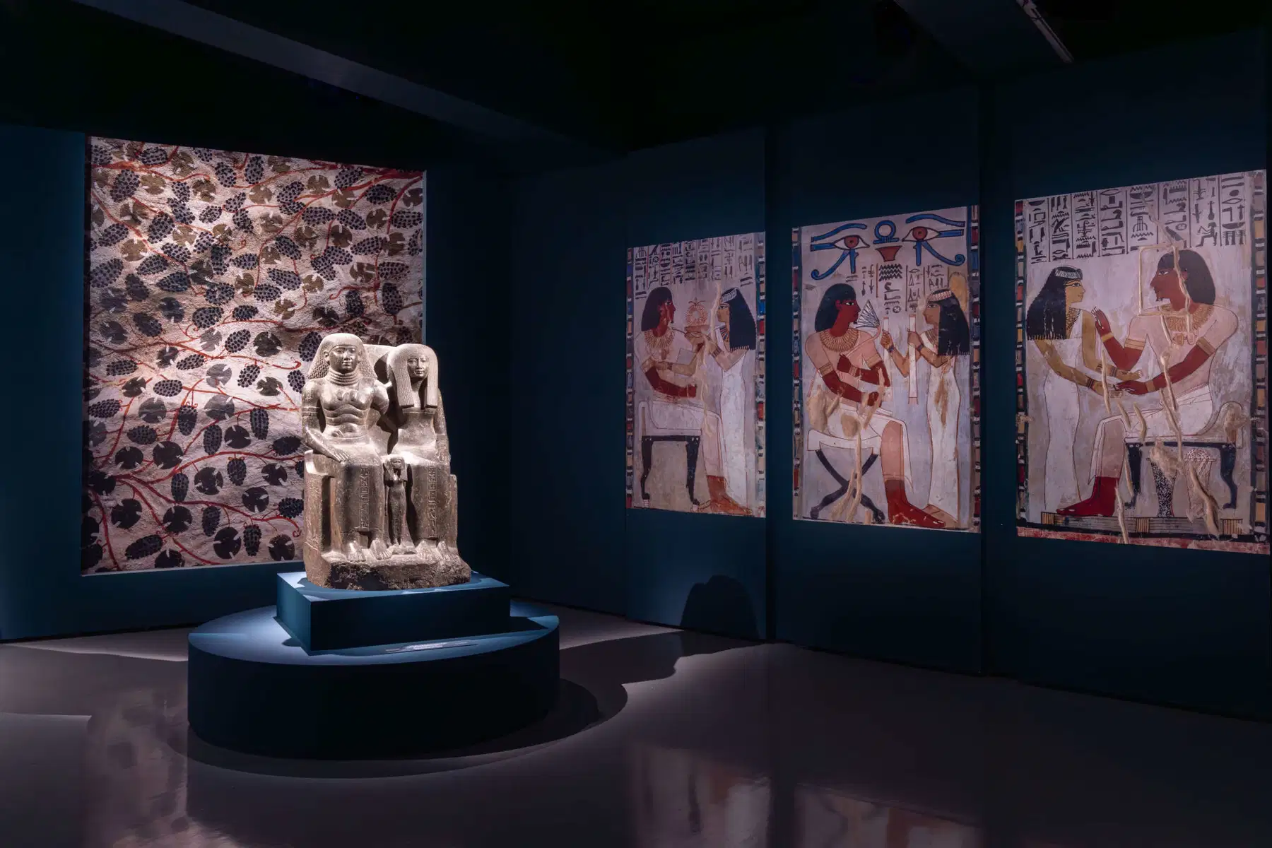 allestimenti-mostra-tesori-dei-faraoni-6 Risplende l'Antico Egitto alle Scuderie del Quirinale