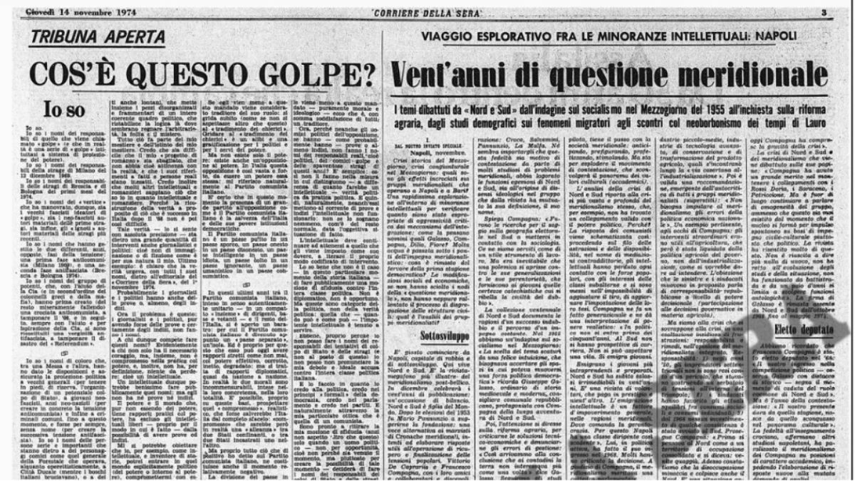 Nei suoi 150 anni il &lsquo;Corriere&rsquo; ha dato esempi di giornalismo di qualit&agrave;, il rischio &egrave; che si pieghi, come altri quotidiani, alla logica dei social