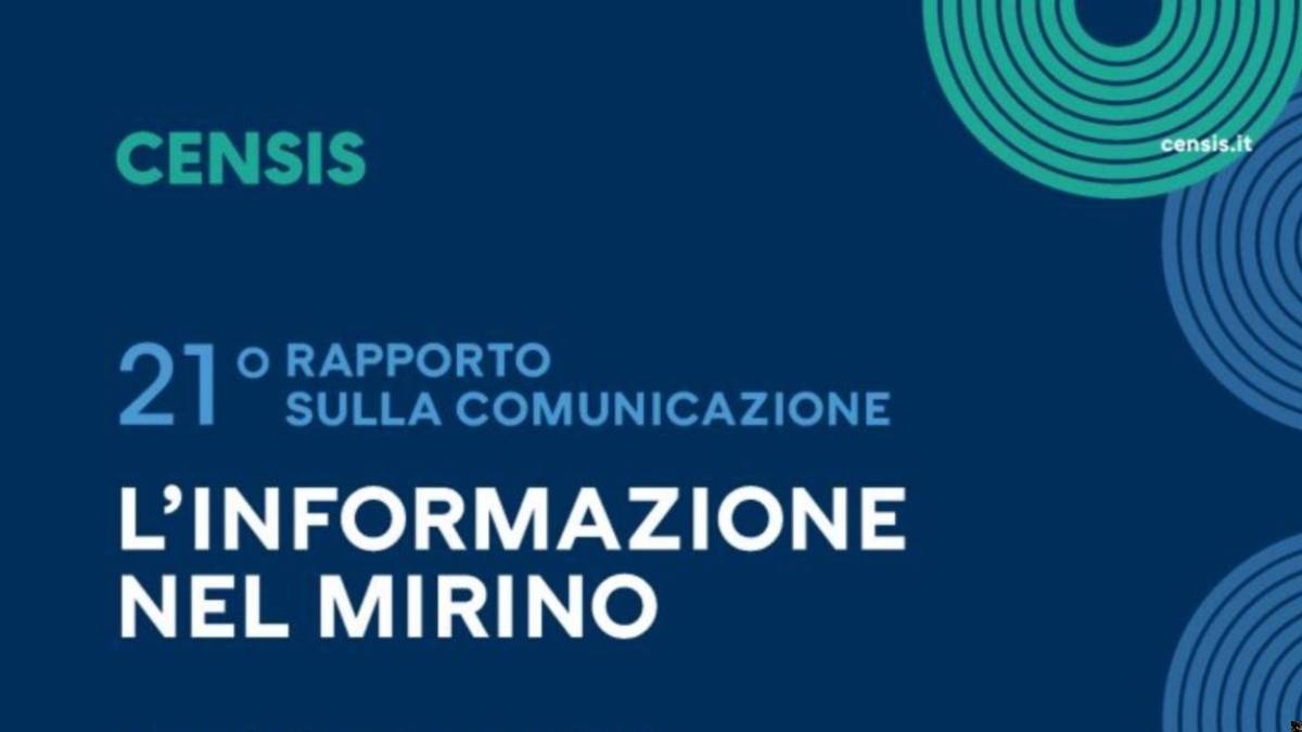 Censis, i dati del 21° rapporto sulla comunicazione