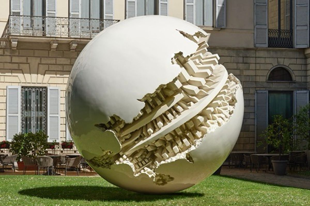 160510-_AGO1855-1 Milano, una mostra per raccontare la vita artistica di Arnaldo Pomodoro