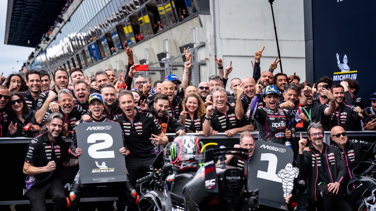 MotoGP: Aprilia senza rivali anche in Francia, Martin fa bottino pieno
