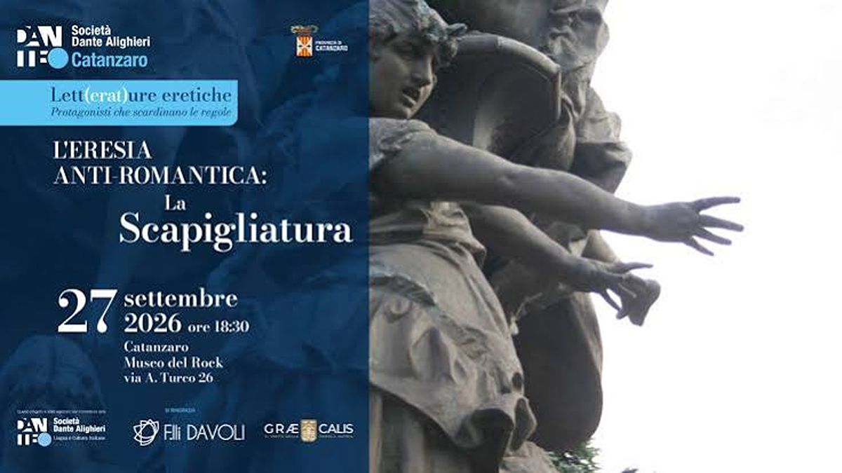 “L’eresia antiromantica”: l’appuntamento sulla Scapigliatura atteso al Museo del Rock di Catanzaro